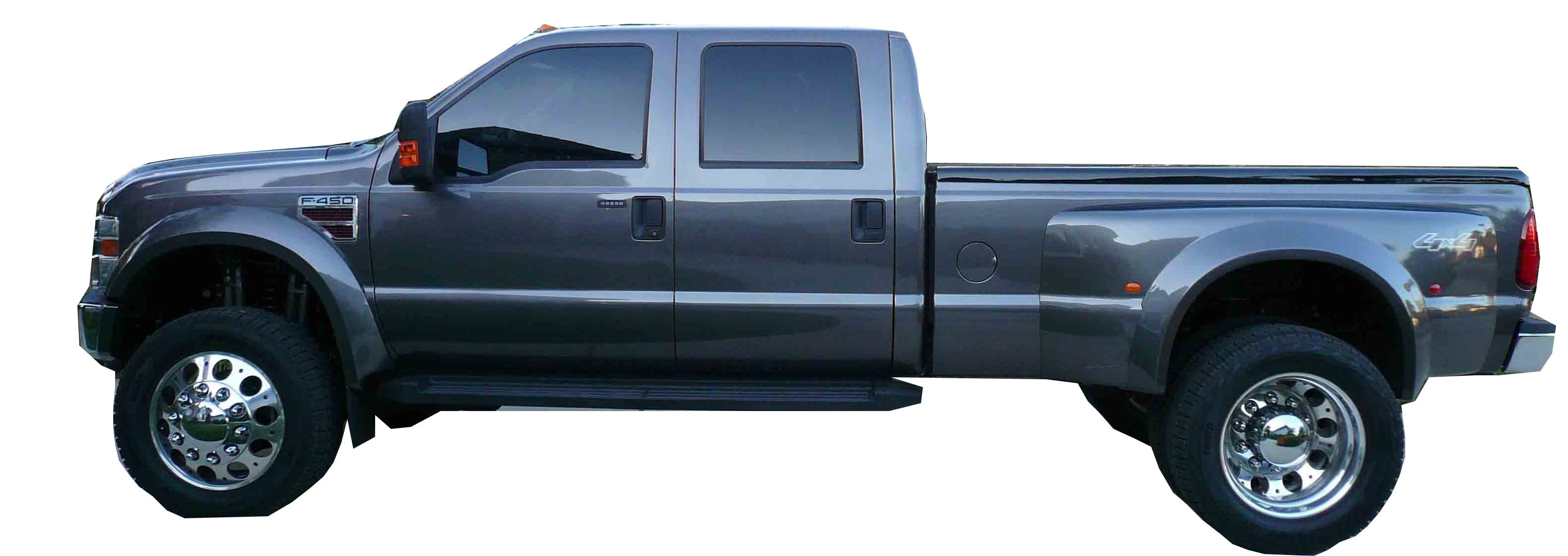 ford f350 dually fender flares 1998-2010 for long/short bed front and rear .
