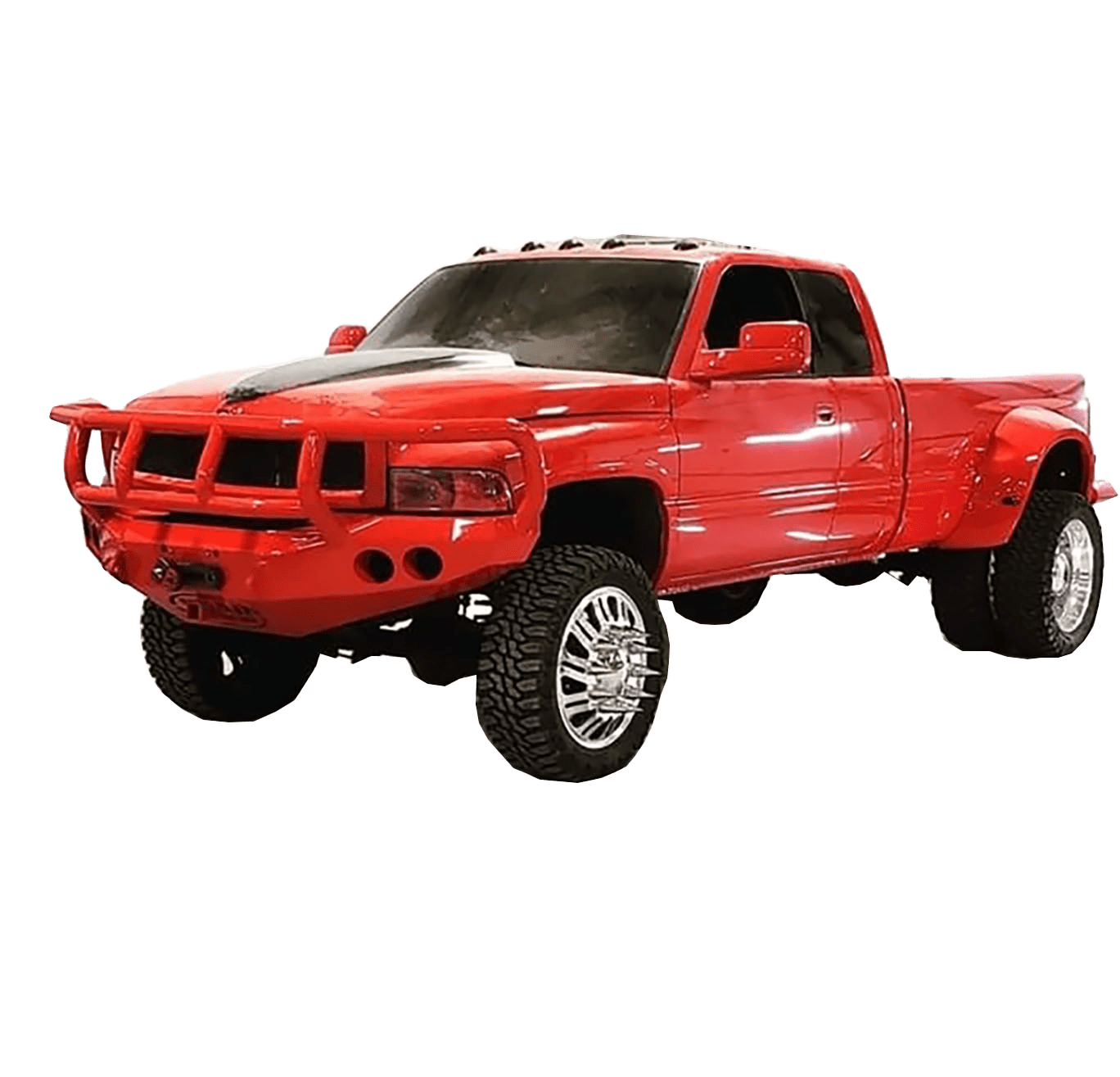 dodge ram 2500 dually fenders seconf generation conversion fenders long and short bed.